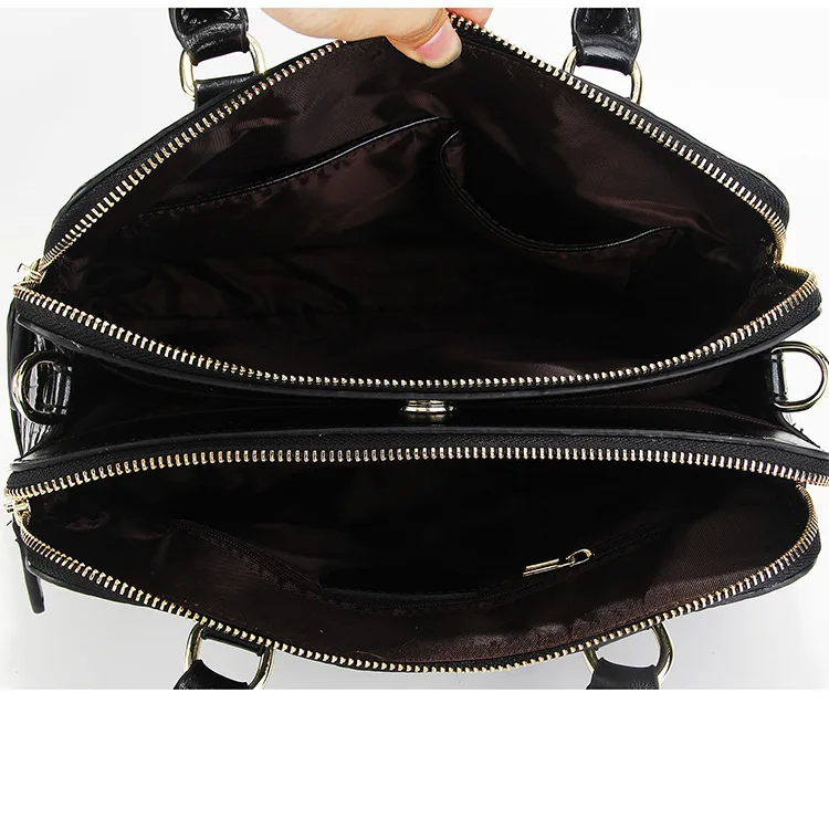 Mujer Weiblichen Handtaschen griff Luxus Schulter Alligator Tasche Leder Frauen Krokodil Bolsos Designer Echtem Design Neutral Taschen Top 1 2018 OwqzCp