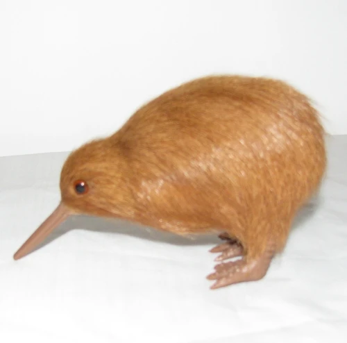 

free shipping big kiwi bird toy artificial kiwi gift decoration mini kiwi artificial crafts animal kiwi figurine toy