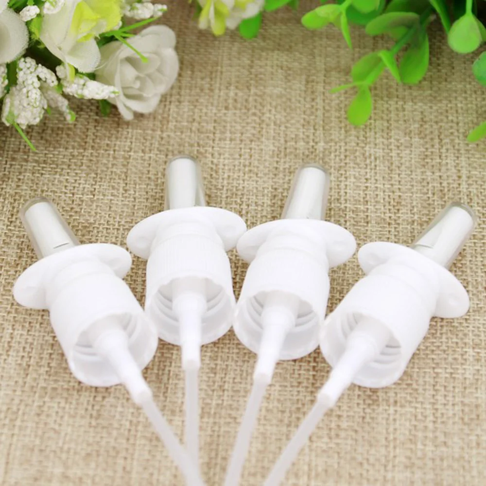 50Pcs 5ml 10ml 15ml 20ml 30ml 50ml Empty Plastic Nasal Spray Bottles blue clear brown Sprayer Nose Spray Pet Refillable Bottles