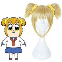 Аниме ПОП-команда EPIC косплэй парики Popuko Косплей термостойкие синтетические парики Хэллоуин Карнавал вечерние Poputepipikku парики