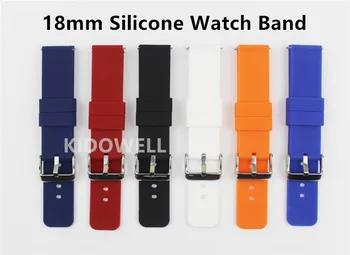 

18mm 20mm 22mm Silicone band for Huawei/Withings/Samsung Galaxy/gear s3/ Amazfit Bip Smart watch replacement Strap wristbands