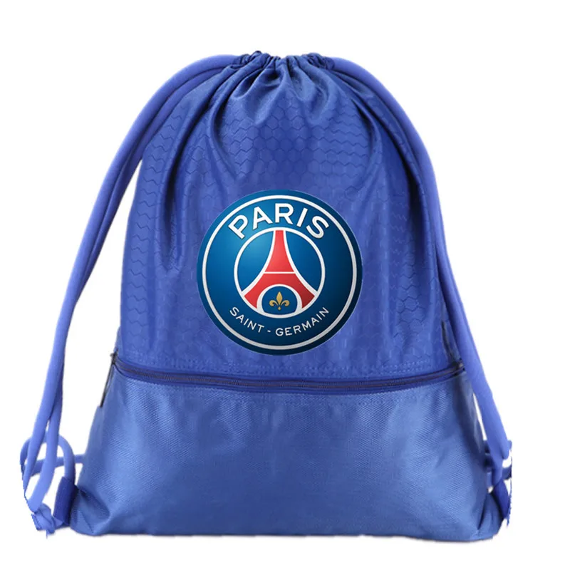 

Drawstring Soccer Bag Paris Saint-Germain Football Clubs Swerve Gym Bag Backpack Sport Bag Advanced Waterproof Durable
