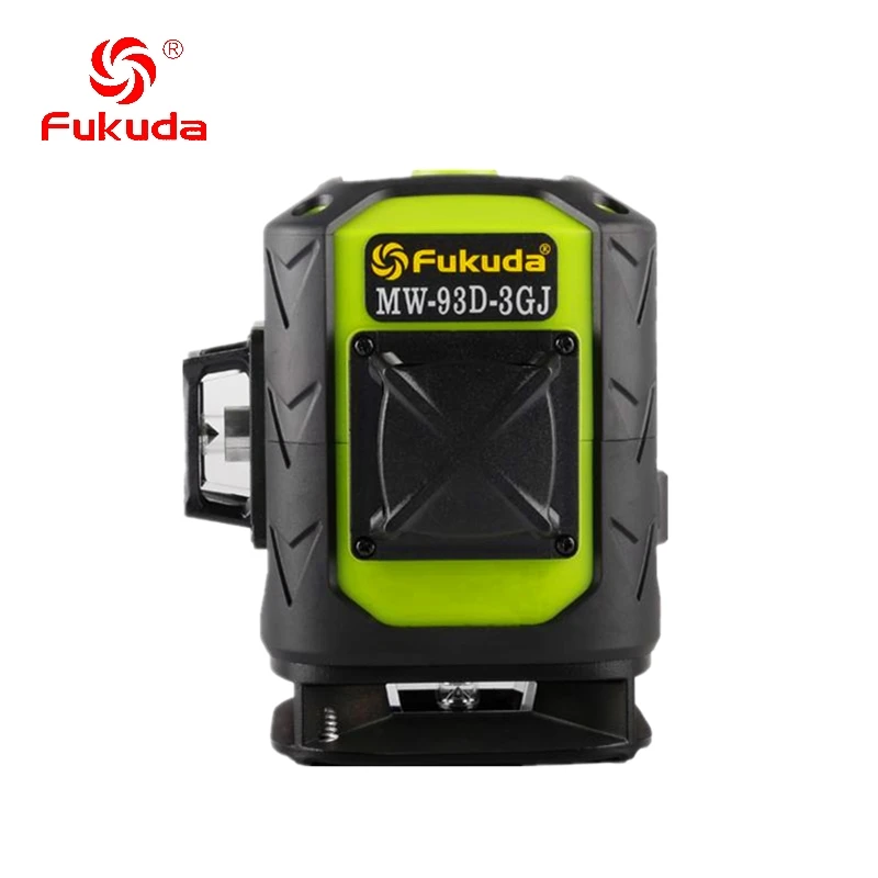 

Fukuda rotary laser level 360 12 lines 3D green beam laser leveler Self-Leveling Horizontal Vertical Cross laser line