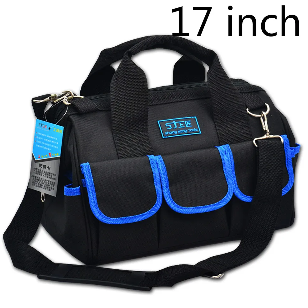 17 Inch Kit Canvas Multifunctional Portable Single Shoulder Electrician