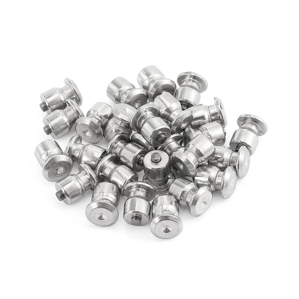 1/2/100 Pieces Car Tires Studs Screw Snow Spikes 8*10mm Winter Wheel Lugs For Auto Car Motorcycle SUV ATV Truck Car-styling