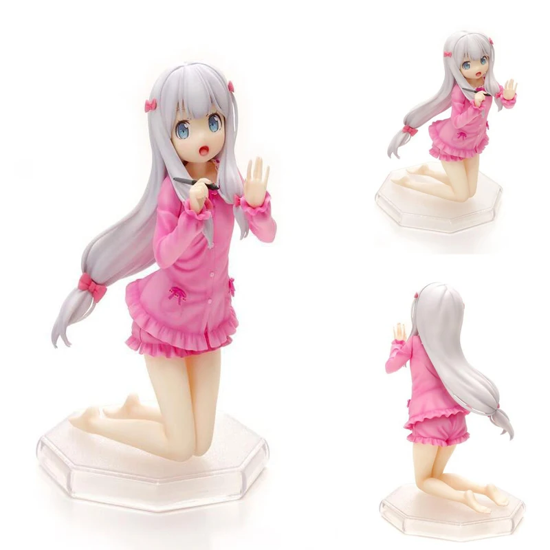 

Sweet Ver. Izumi Sagiri anime action figure toy gifts Eromanga Sensei kneeling position cartoon collection with box T7331