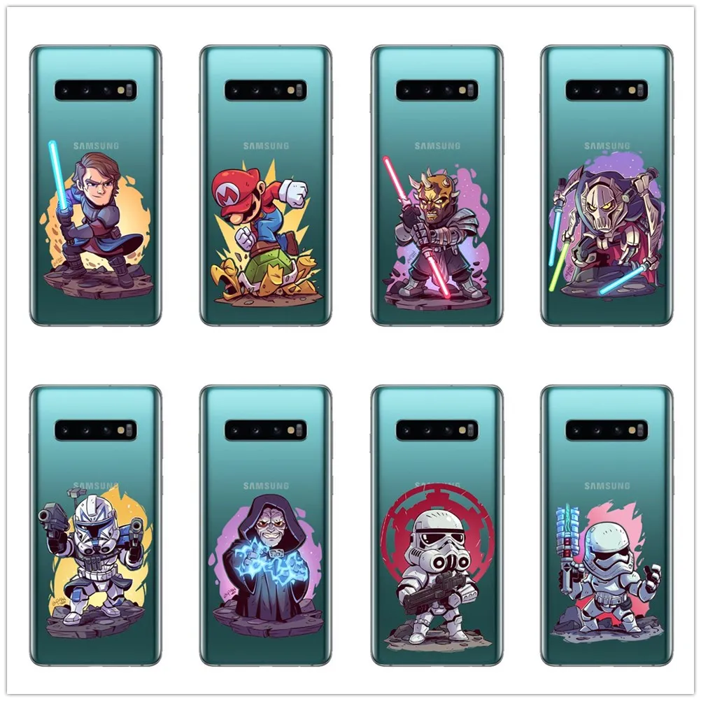 Милый модный мягкий чехол с рисунком из мультфильма Звездные войны для Samsung Galaxy J3