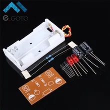 2pcs DIY Kit Flash Circuit Multivibrator Circuit Suite Electronic Production Teaching Training Parts
