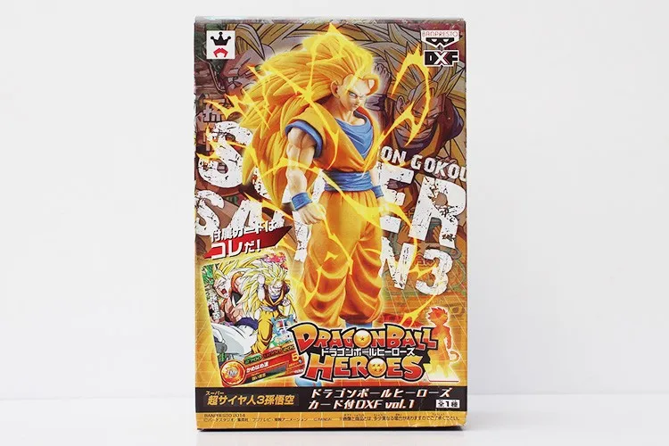 Dragon Ball Z герои Vol.2 Супер Саян 3 Son Фигурка «Гоку в действии» игрушка Goku Kakarotto ПВХ Модель Dolls16CM станет желанным подарком для друзей