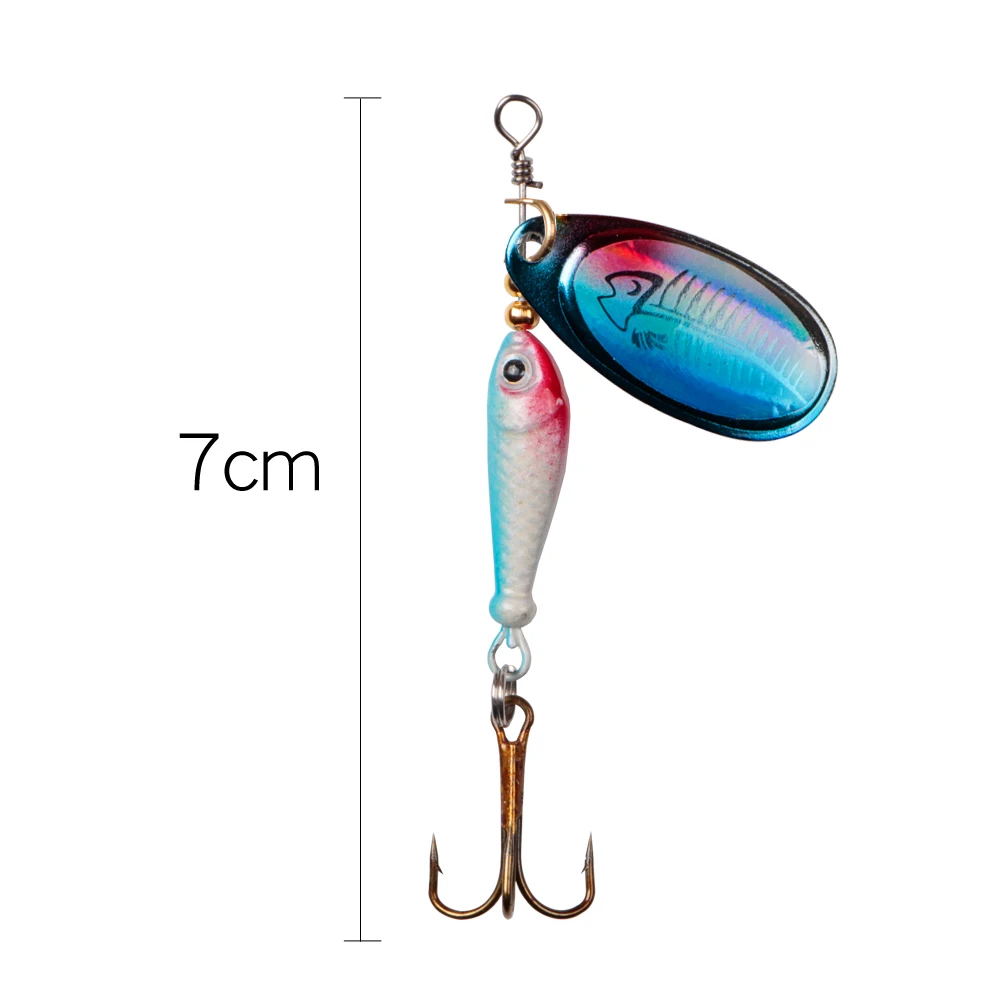 Fishing Lure Wobbler Spinner Baits Spoon Bass Hard Sequin Hooks U9G8 Fishing Lure Wobbler Spinner Baits Spoon Bass Hard Sequin Hooks U9G8