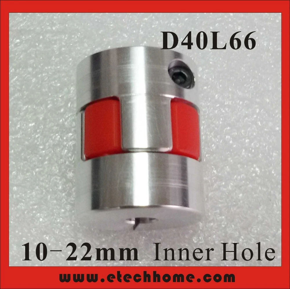 uxcell Shaft Coupling 1/2inch to 1/2inch Bore L66xD40 Flexible Coupler Joint for Servo Stepped Motor a18060800ux0175 uxcell Shaft Coupling 1/2inch to 1/2inch Bore L66xD40 Flexible Coupler Joint for Servo Stepped Motor a18060800ux0175