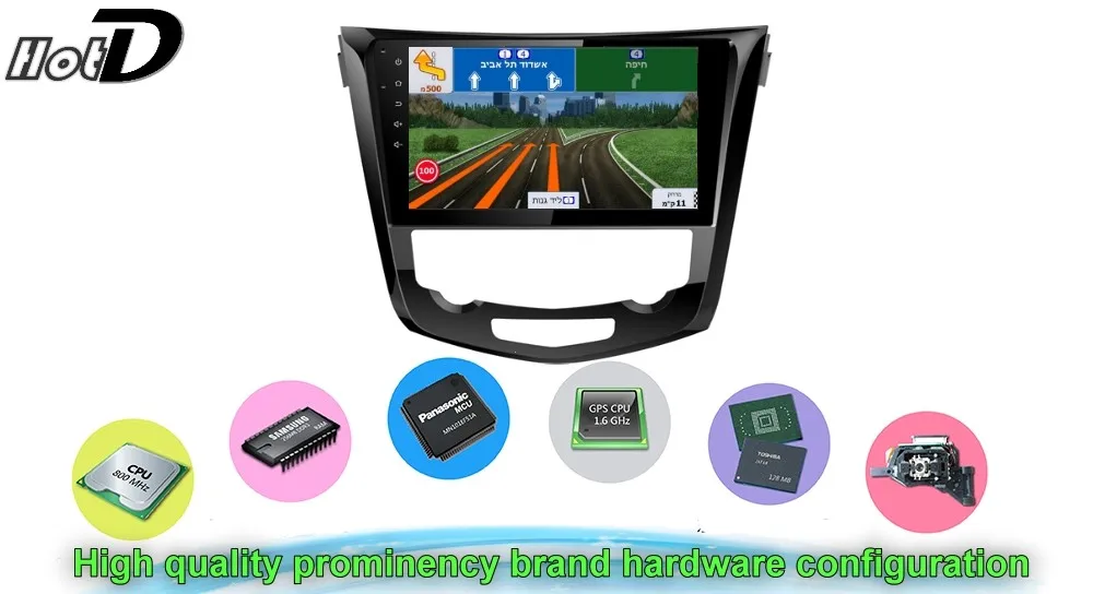 Car Multimedia Video GPS NAVI Controller System For Nissan QashQai X-Trail XTrail Dualis Rogue 2013 2014 2015 2016 Hardware configuration