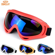 OBAOLAY Professional Outdoor Sports Sunglasses X400 Goggles Tactical Glasses Skiing Motorcycle Cycling Glasses Windproof Eyewear