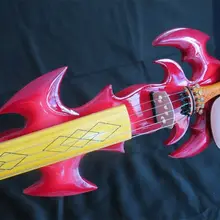 Красный цвет crazy-1 SONG art streamline 5 струн электрическая скрипка 4/4#11154