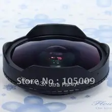 37mm 0.3X Ultra Fisheye Lente olho de peixe Grande para 37mm 0.3 câmera DV Filmadoras Sony HXR-MC1500C