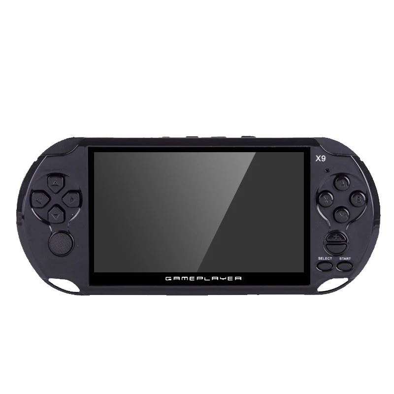 

new X9 Handheld Video Game console Player 5.0 Large Screen Consoles Support TV Output With MP3 Movie Camera with 10000+games