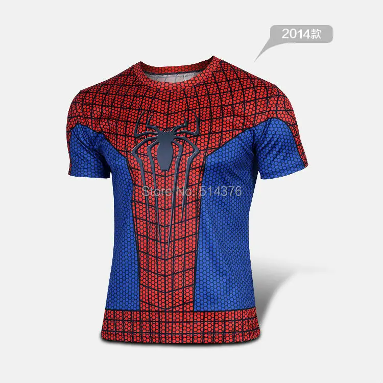 Super Hero The Amazing Spider-Man cycling jersey short T-shirt kids children's Transformers outdoor sport clothing bike wear