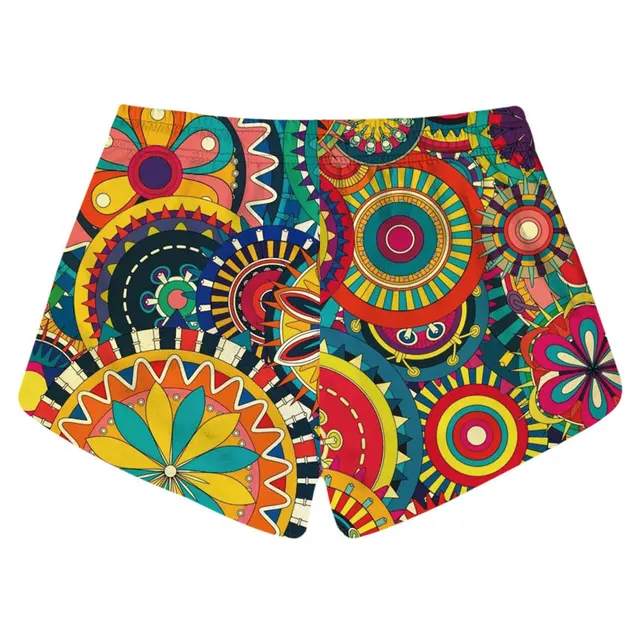 2018 New Arrival Summer Hot Women Surfing Beach Shorts Female Quick Dry Printing Board Shorts Swim Breathable