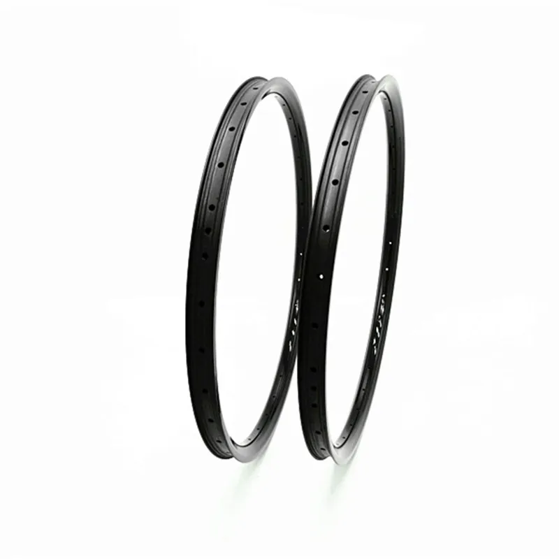 

29er carbon mtb disc rims 45X25mm Asymmetry tubeless hookless bi'ke wheel Mountain bike rim carbon mtb rims