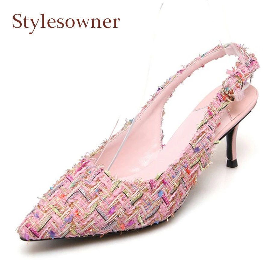 tweed heel