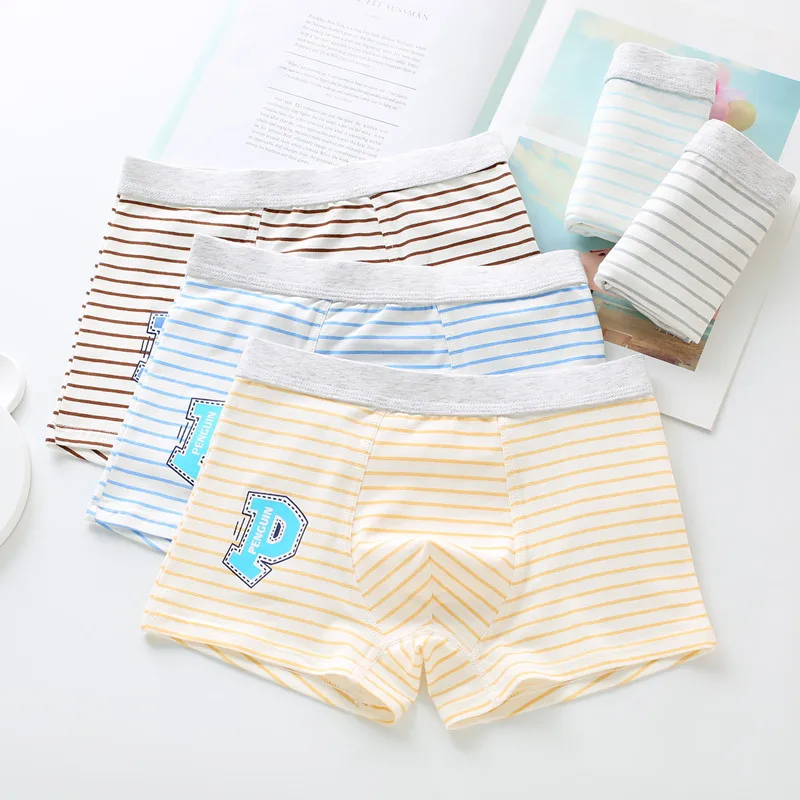 

Boy Middle School Pupils Children's Cotton Fashion Boxer Shorts Panties underwear boys teen panties kids underwear boy panties