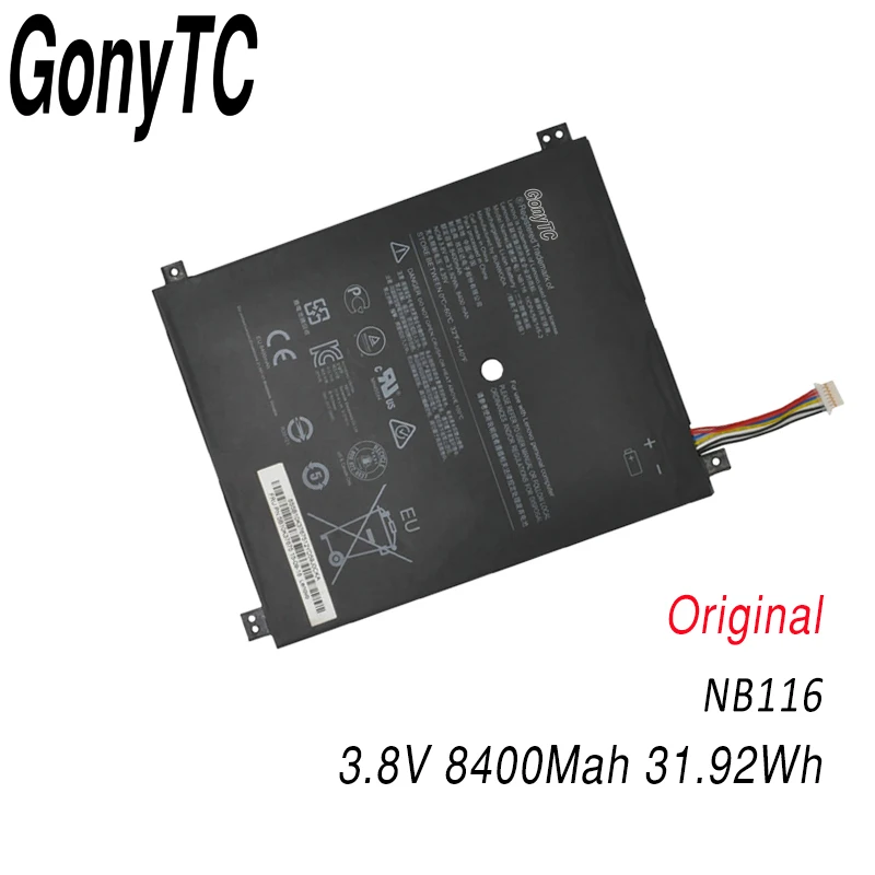 Новый оригинальный аккумулятор для Lenovo Ideapad 3 8 S 5B10K37675 8400 1lcp 4/100 2 0813001 в 58/145 Вт/ч