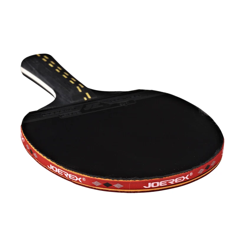 تنس الطاولة مضرب بينغ بونغ مضرب حلقة مع الهجوم السريع البثور في مع حقيبة قادرة مضرب تنس شفرة المطاط بينغ بونغ بات