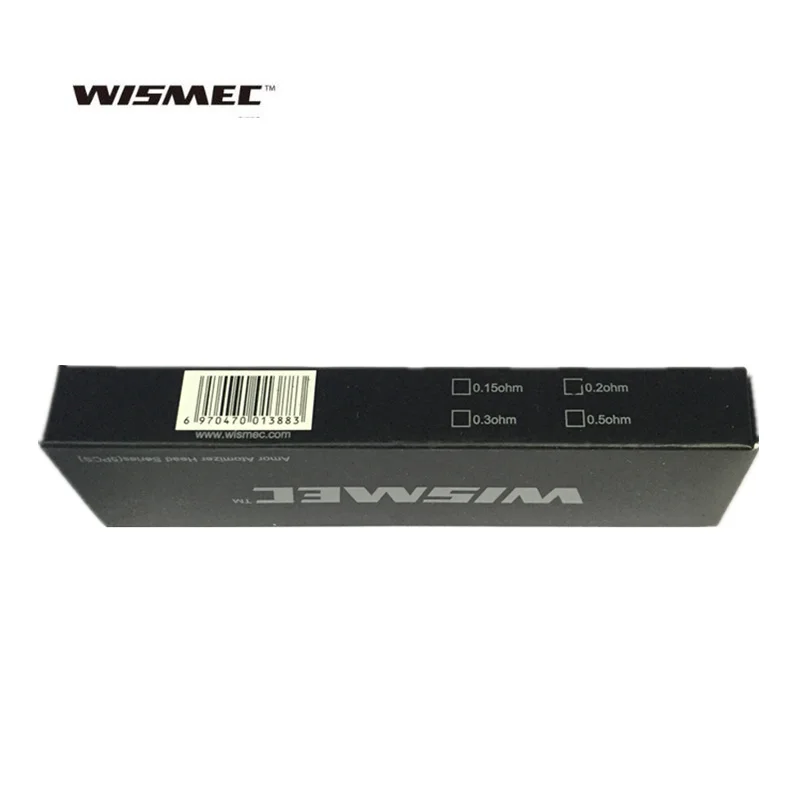 Дешевые 50 шт. WISMEC распылитель катушки 0.25ohm тройной NS головка для WISMEC 228 Вт Хищник Vape электронная сигарета Elabo танк