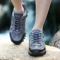 Новая походная обувь мужские сандалии дышащая Летняя Сетка противоскользящие уличные кроссовки спортивная обувь мужская походная обувь