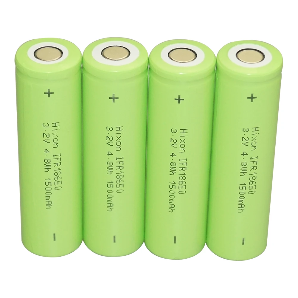 Tanie 4 szt. IFR18650 LiFePO4 3.2V 1500mAh akumulator z UN und certyfikacja ul