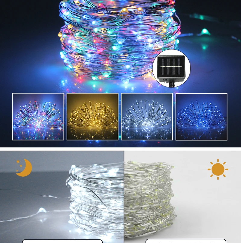 RGB led strings light waterproof (5)