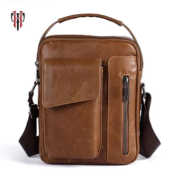 

TIANHOO luxury handbags men bags designer Genuine leather shoulder bags crossbody messenger man's totes briefcase