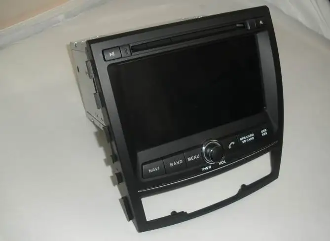 Best AHHDMCL Car Multimedia Player DVD Stereo Audio Radio GPS Navigation For SSANGYONG Korando 2010 2011 2012 5