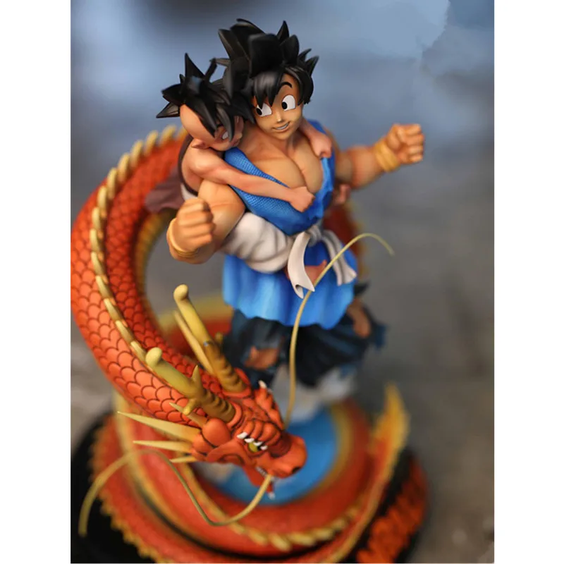 Dragon Ball Супер Saiyan Сон Гоку Ubu Shenron сцены статуя фигурку Коллекция Модель Giocattolo G2293