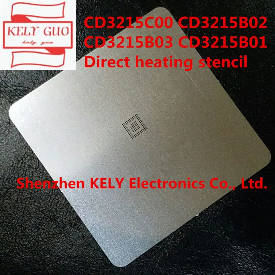 Трафарет CD3215COO CD3215C00ZQZR CD3215B03 CD3215C00 CD3215B02 BGA96 BGA с прямым нагревом | Электроника