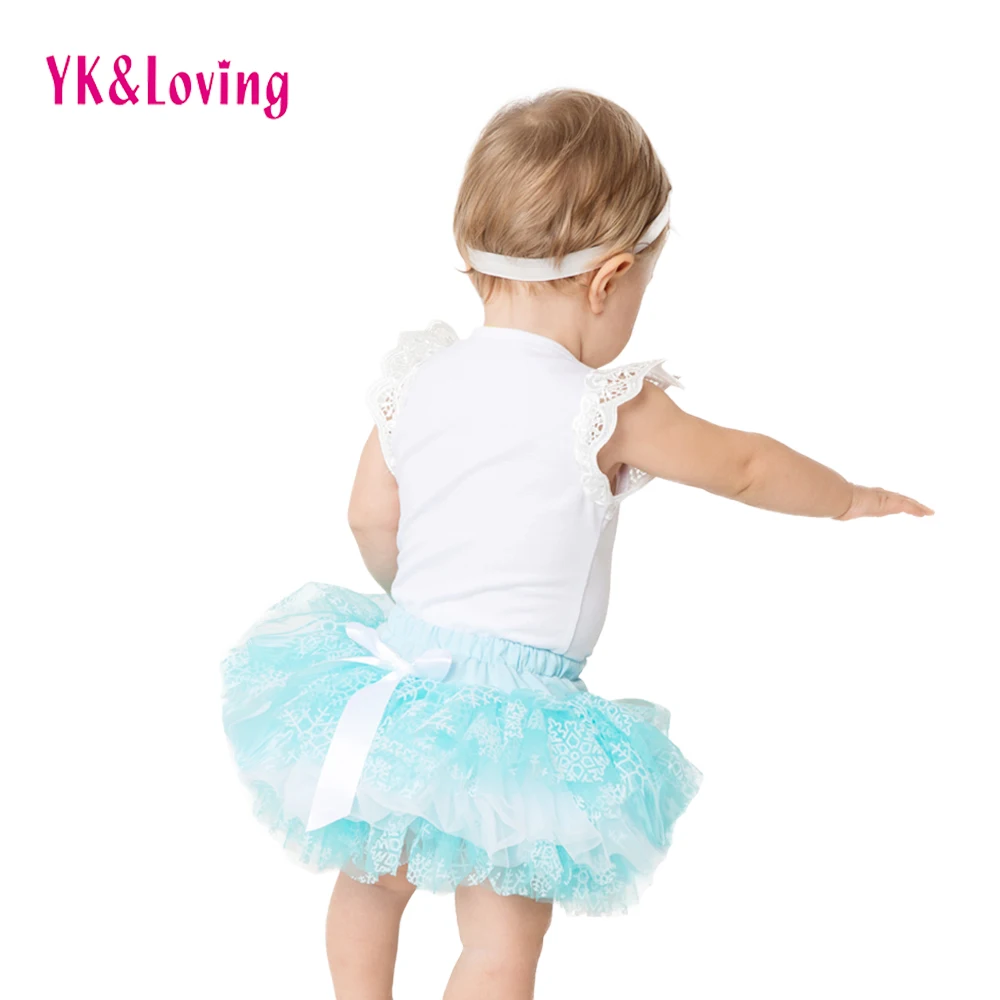 YK & Loving/милый костюм для новорожденных девочек юбка пачка танцев повязка на