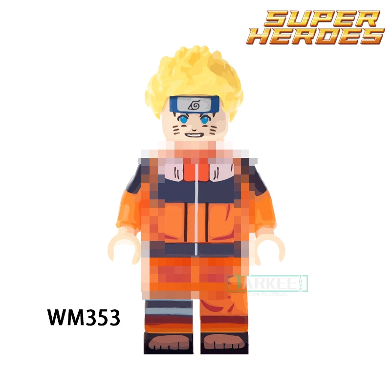 

Building Blocks Uzumaki Super Hero Star Wars Model Set Action Bricks Dolls Kids DIY Toys Hobbies WM353 Figures