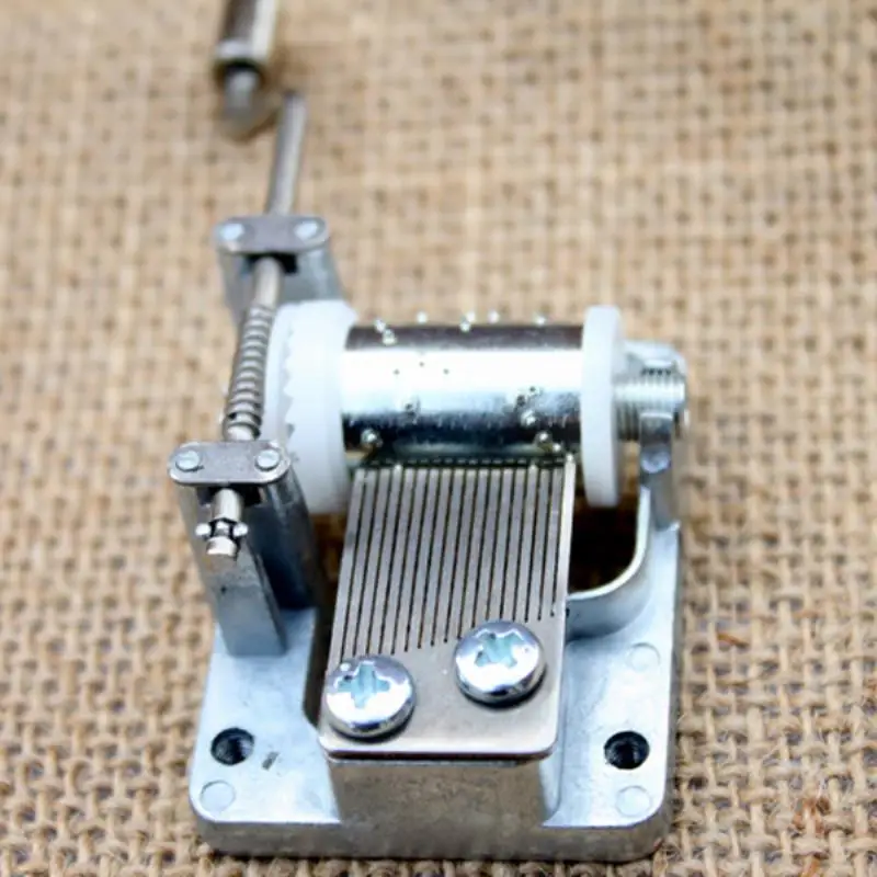 DIY Music Box Movement Play Set 18 Tones Mechanical Music Box Hand