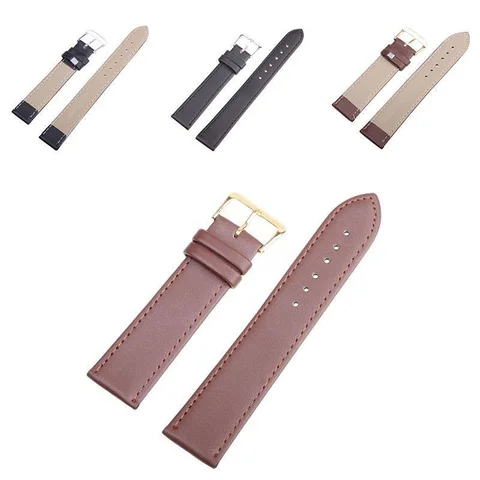 Weave PU Leather Strap Watchband 12MM, 14MM, 16MM, 18MM, 20MM Watch Band New Candy Colors Clock Straps for Watches