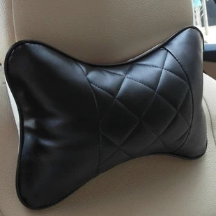 

Car headrest leather four seasons general car cushion neck pillorying seat kaozhen