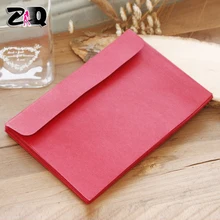 10 шт/партия Ретро твердый красный конверт из крафт-бумаги Ретро стилизованный конверт 571