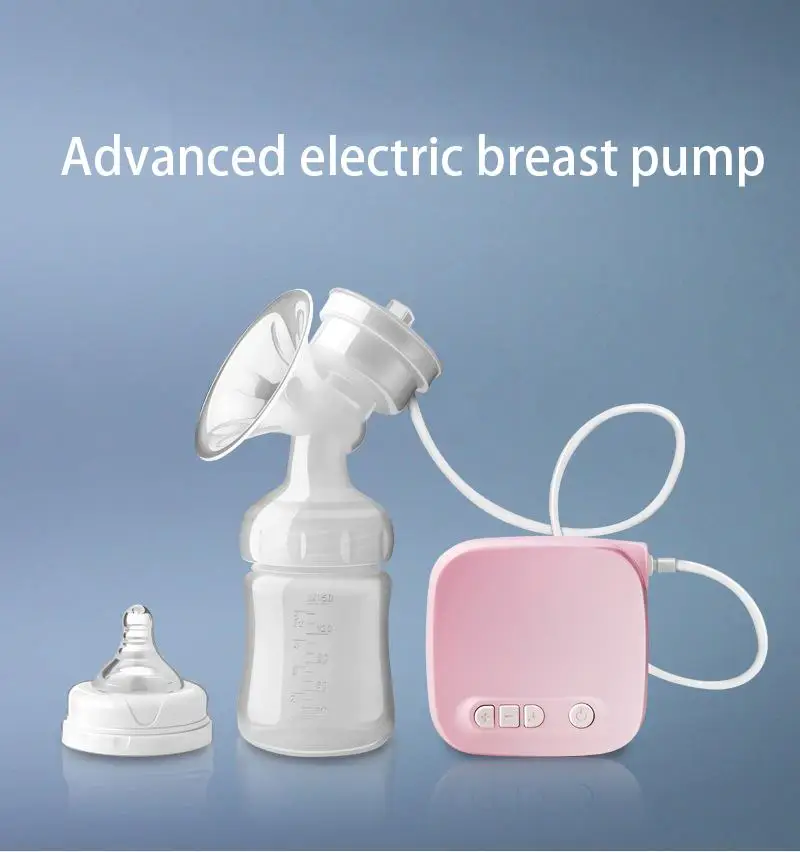Electric Breast Feeding Pump Breast Milk Silicon PP BPA Free With Milk