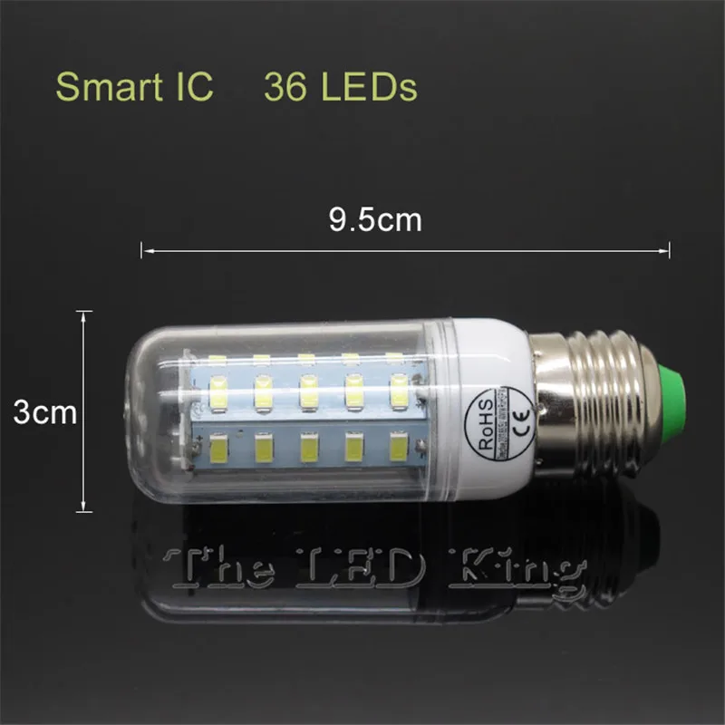 1 шт. высокая яркость 24 36 48 56 69leds E27 E14 220 В Светодиодная лампа люстра 5730 SMD пятно света светодиодов лампы внутреннего освещения