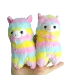 6 "Радуга плюшевая Alpacasso игрушка мягкие детские мягкие игрушки в подарок