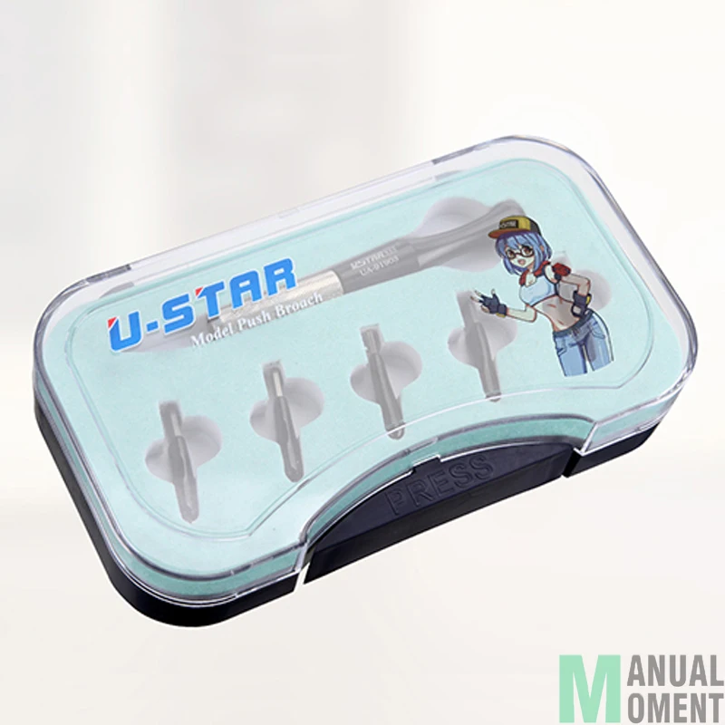 USTAR UA 91903 Вольфрамовая стальная линия Carver модель Push Broach резной меч DIY хобби режущие