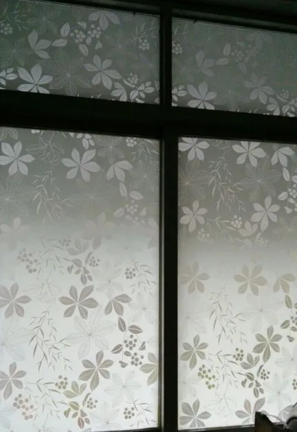 Thickening And Color Frosted Window Glass Film For Bathroom Toilet