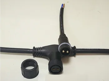 

Customized Premoulding Waterproof Tees Waterproof Connectors, LED IP67 Splitter Connectors / 2,3,4,5,6,8 Pins Available