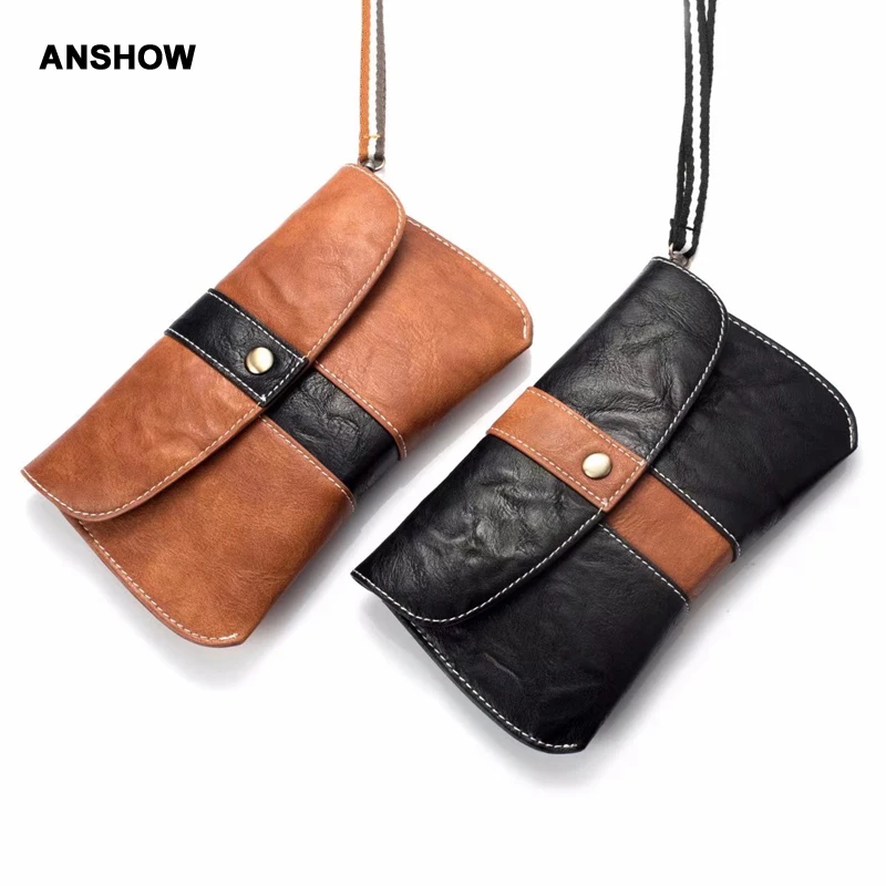 Universal Hip Leather Case For Iphone X 8 7 5.2inch 6 6S Plus 5.5inch