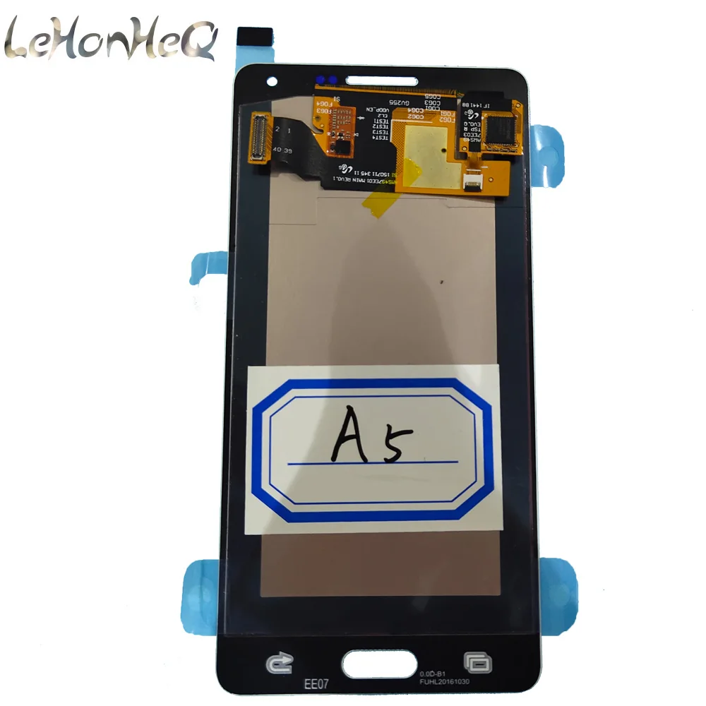 Супер AMOLED для samsung Galaxy A5 a500 A500F A500FU A500M ЖК дисплей с сенсорным экраном дигитайзер
