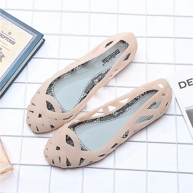 ميليسا الجوف امرأة صنادل هلامي 2019 الصيف الوالدين أحذية أطفال الصنادل ميليسا النساء هلام أحذية لينة 22.5 سنتيمتر-24.5 سنتيمتر
